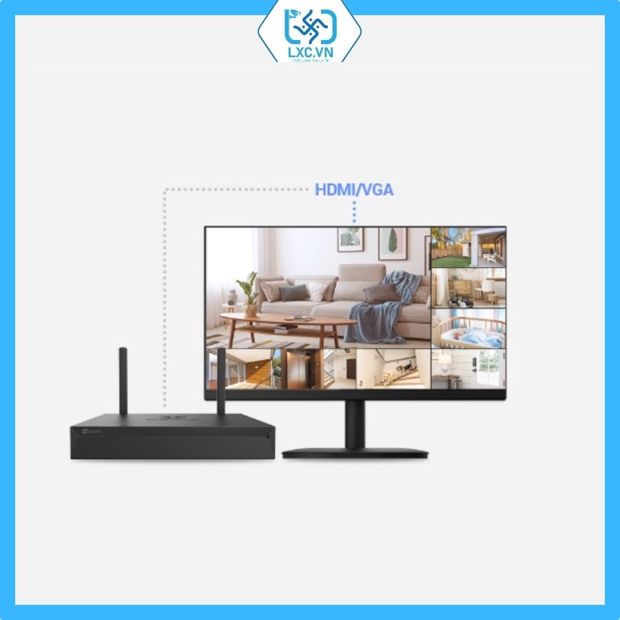 Đầu ghi hình camera IP Wifi 8 kênh EZVIZ X5S | Chính hãng